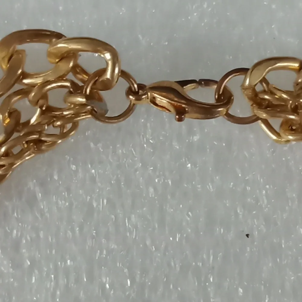Men's 3 Strand Gold Tone Chain #A356